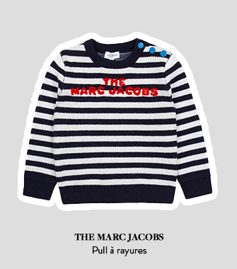 Pull à rayure pour enfant The Marc Jacobs