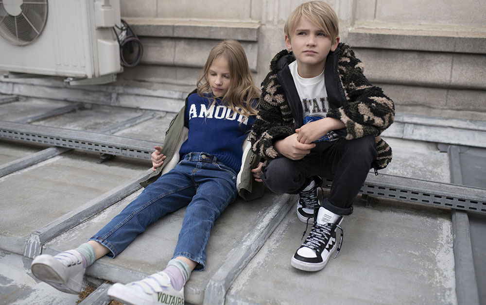 ZADIG ET VOLTAIRE sweat fille 8 ans — FAMILY AFFAIRE