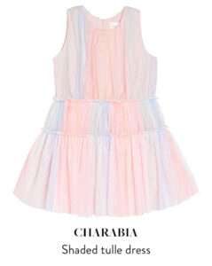 charabia shaded tulle dress for christmas
