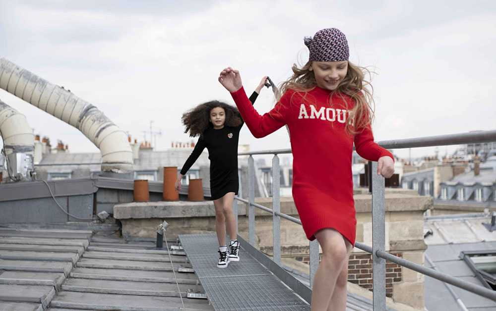 the dresses of Zadig & Voltaire and The marc jacobs brands for christmas