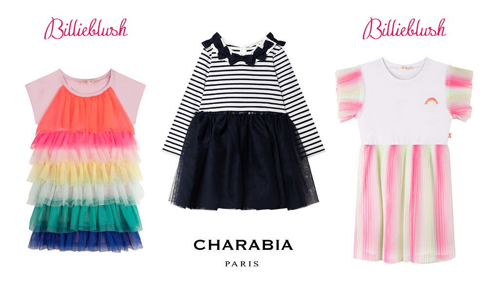 5 birthday dresses for kids Billieblush Charabia Paris