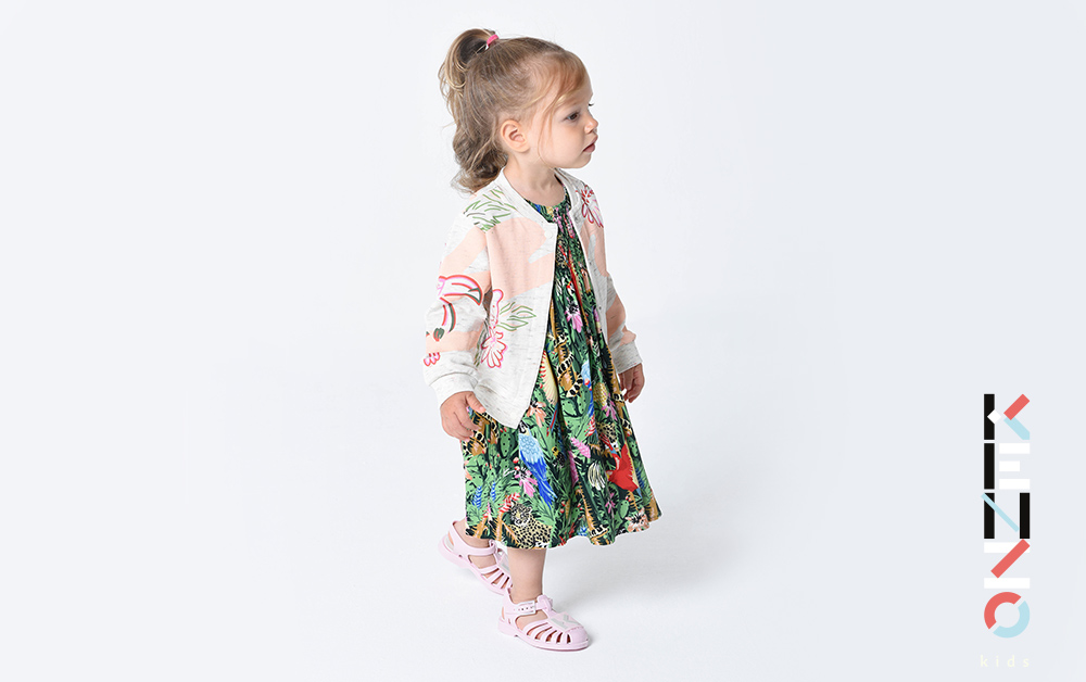 A selection of cute baby summer dress designs Kenzo Kids