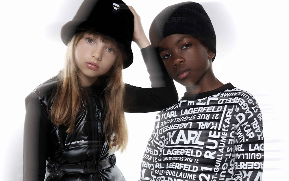 History of the brand: Karl Lagerfeld / Le Mag | Kids around