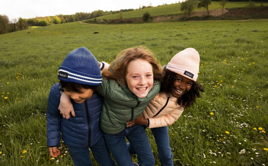 Kids’ fashion trends for Autumn-Winter 22/23 Aigle waterproof rain jacket