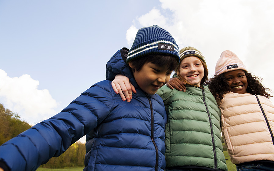 The famous Aigle raincoat for kids Le Mag Kids around