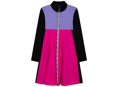 DKNY tri-colour dress