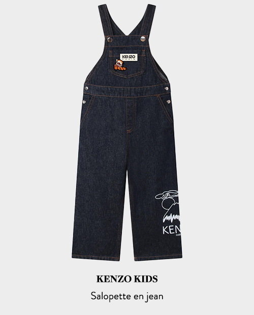 Salopette en jean de la marque Kenzo