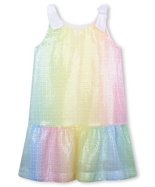 Robe sans manches à sequins multicolore Givenchy, disponible sur Kids around