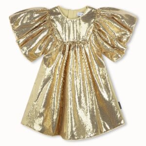 Robe métallisée pour fille Marc Jacobs